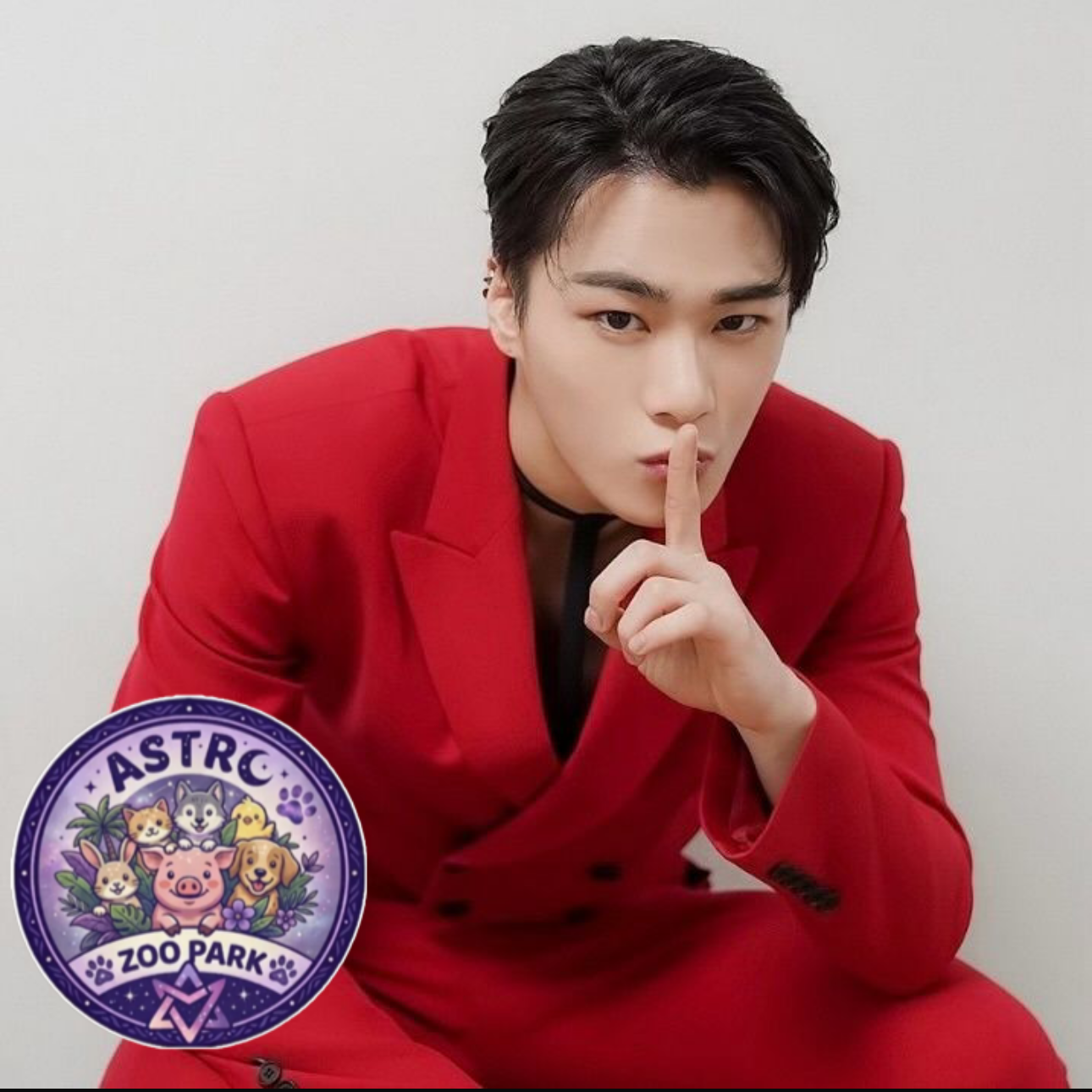 A moment captured by Moonbin (ASTRO)'s fan