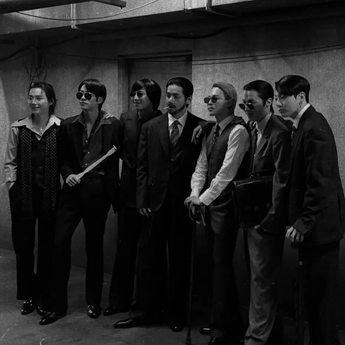 방탄소년단의 비하인드 컷