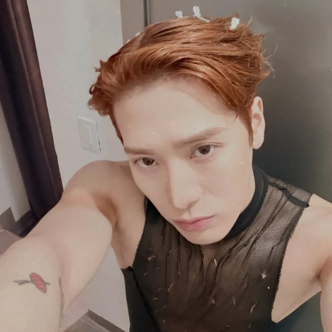 A moment captured by Jackson (GOT7)'s fan