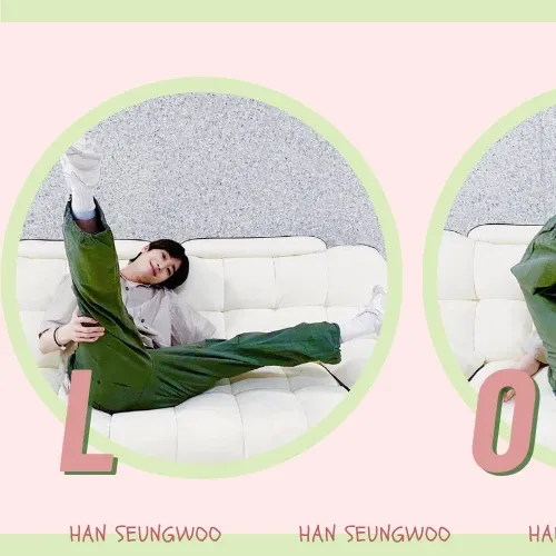 Behind-the-scenes cut of Han Seungwoo