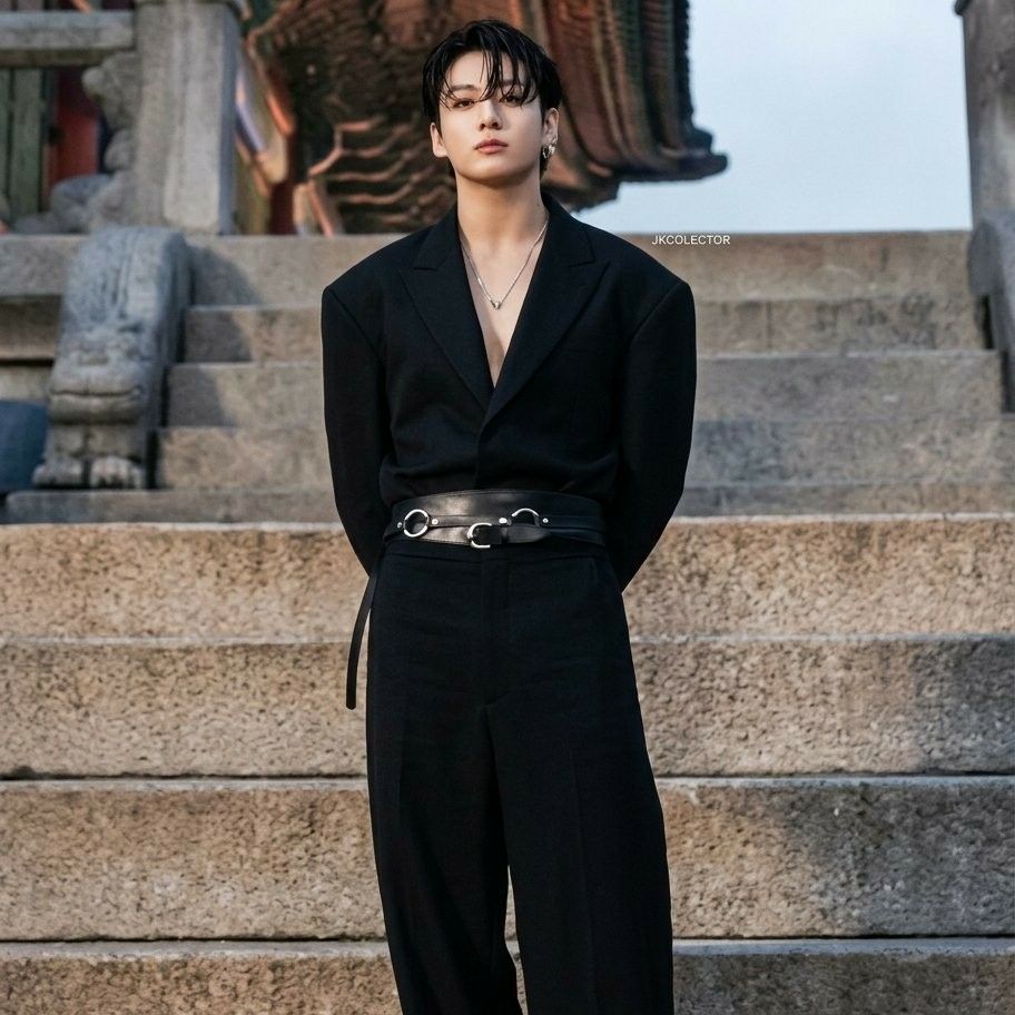 A moment captured by Jungkook (BTS)'s fan