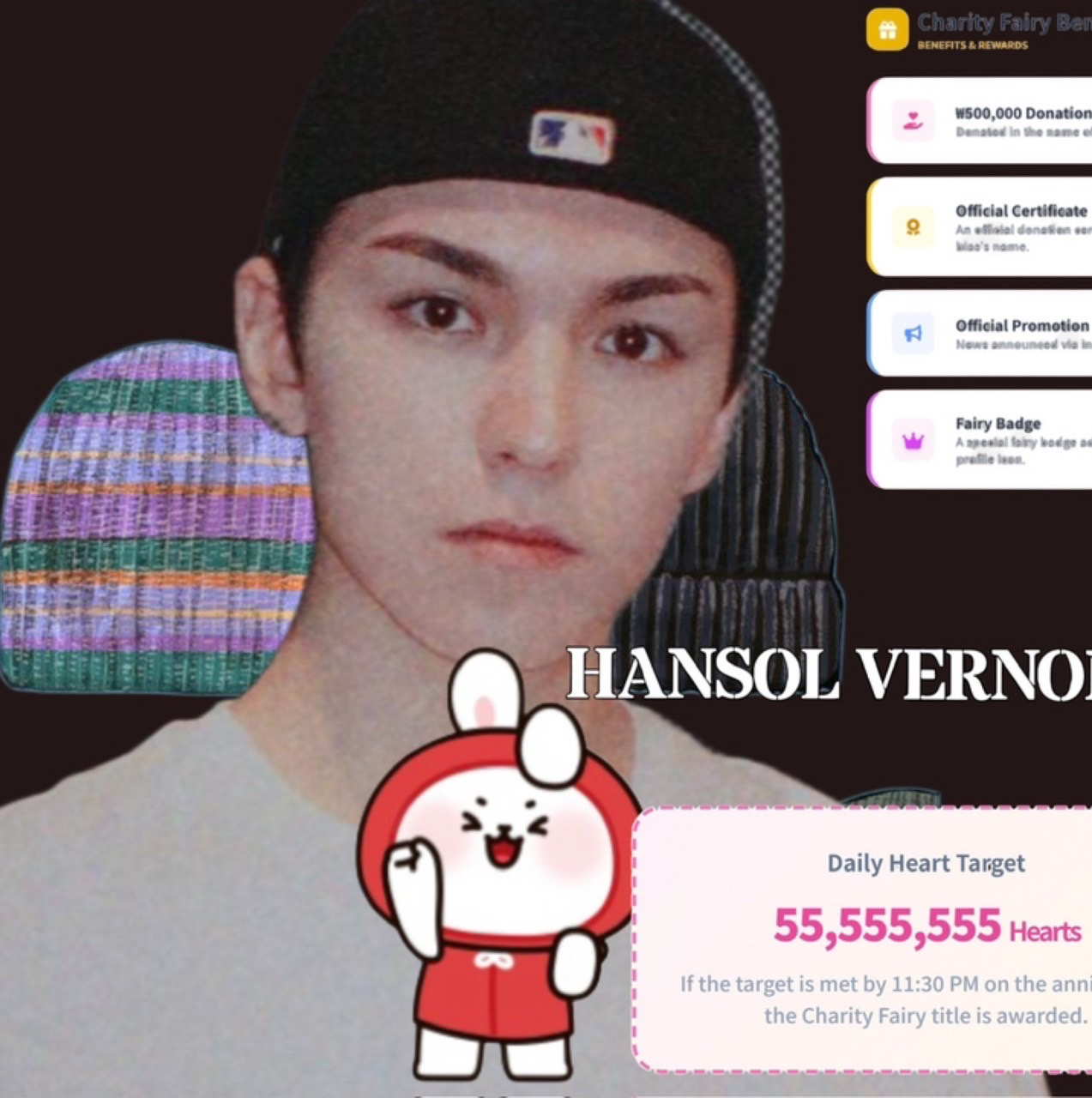 Recent activity shot of Vernon (SEVENTEEN)