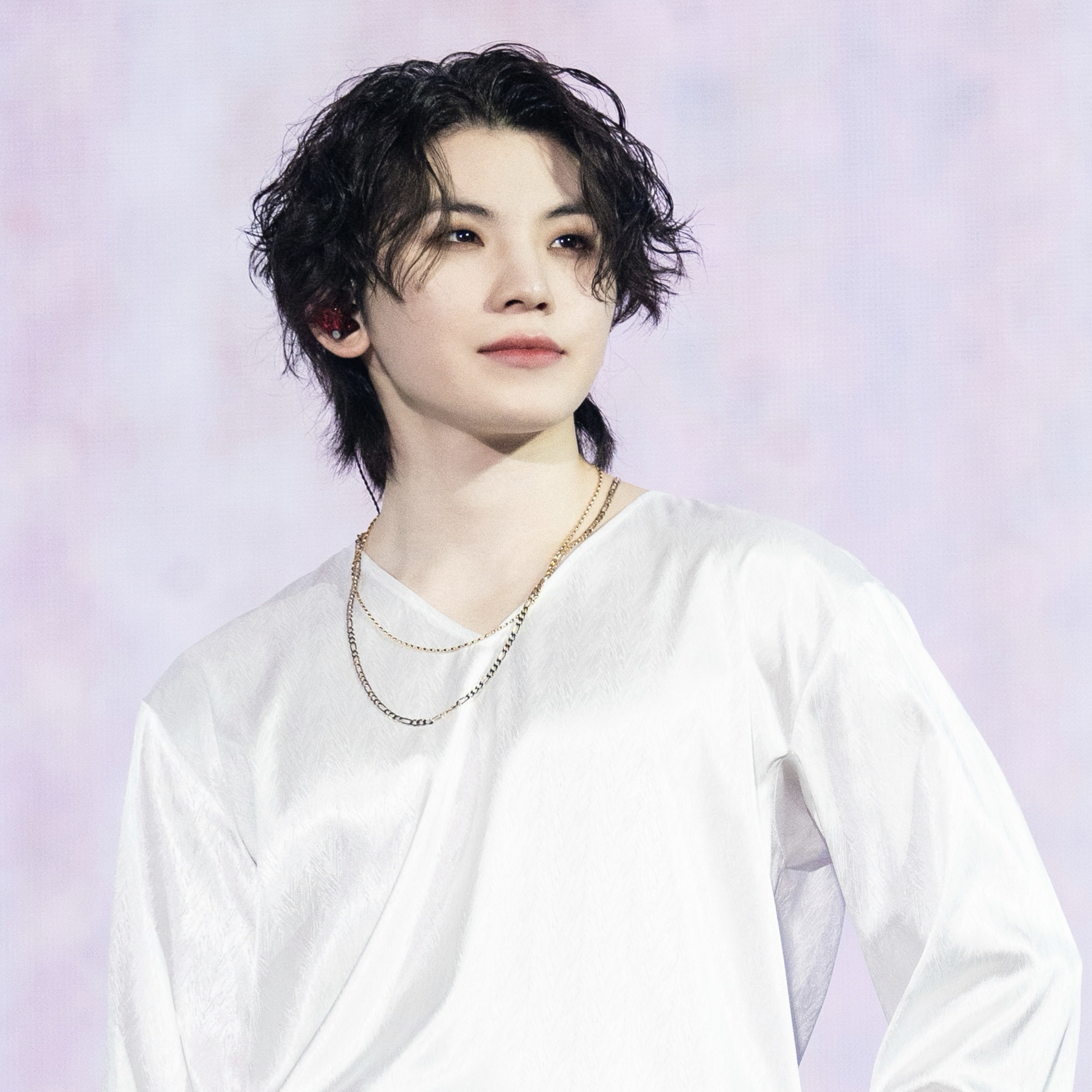 A moment captured by Woozi (SEVENTEEN)'s fan