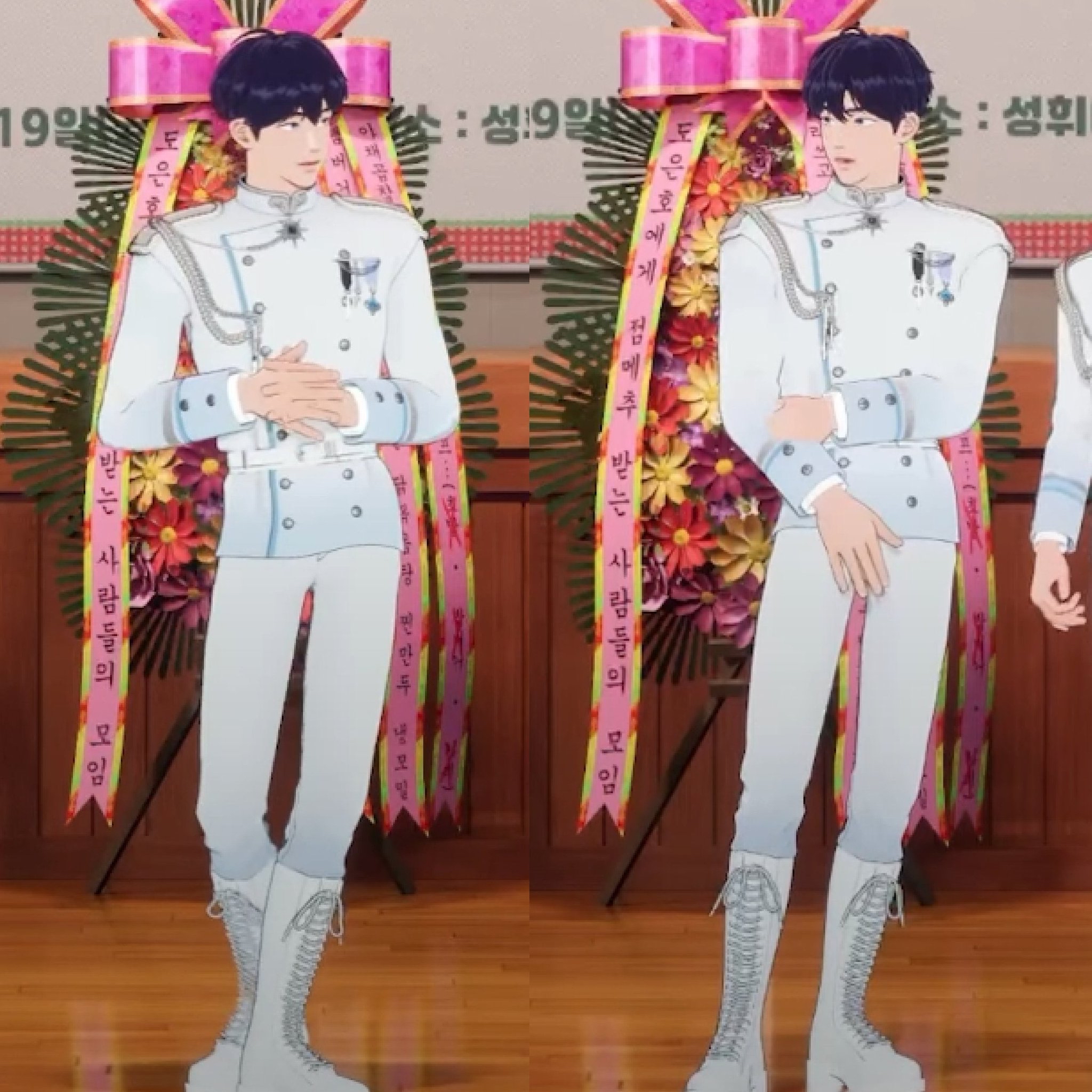 A moment captured by Yejun (PLAVE)'s fan