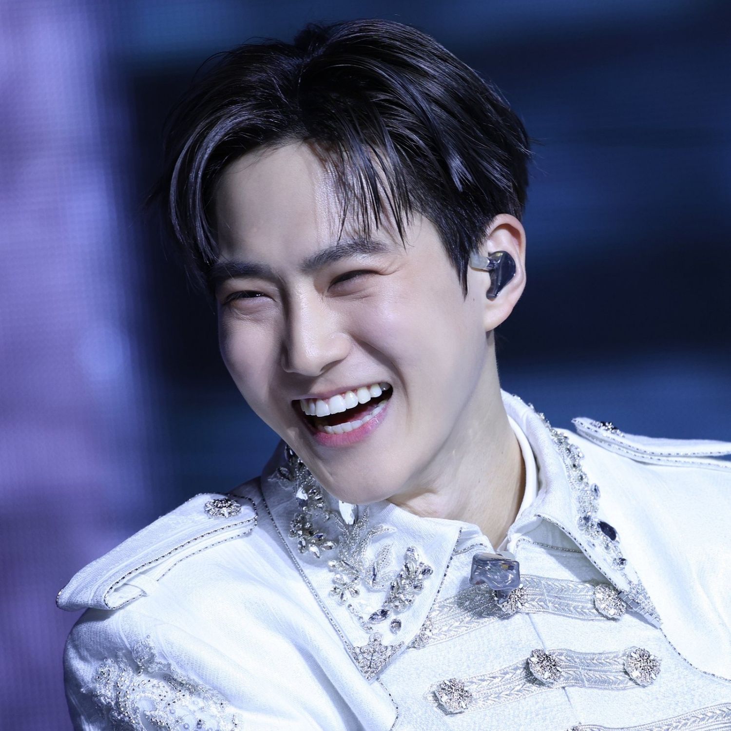 Recent activity shot of Suho (EXO)