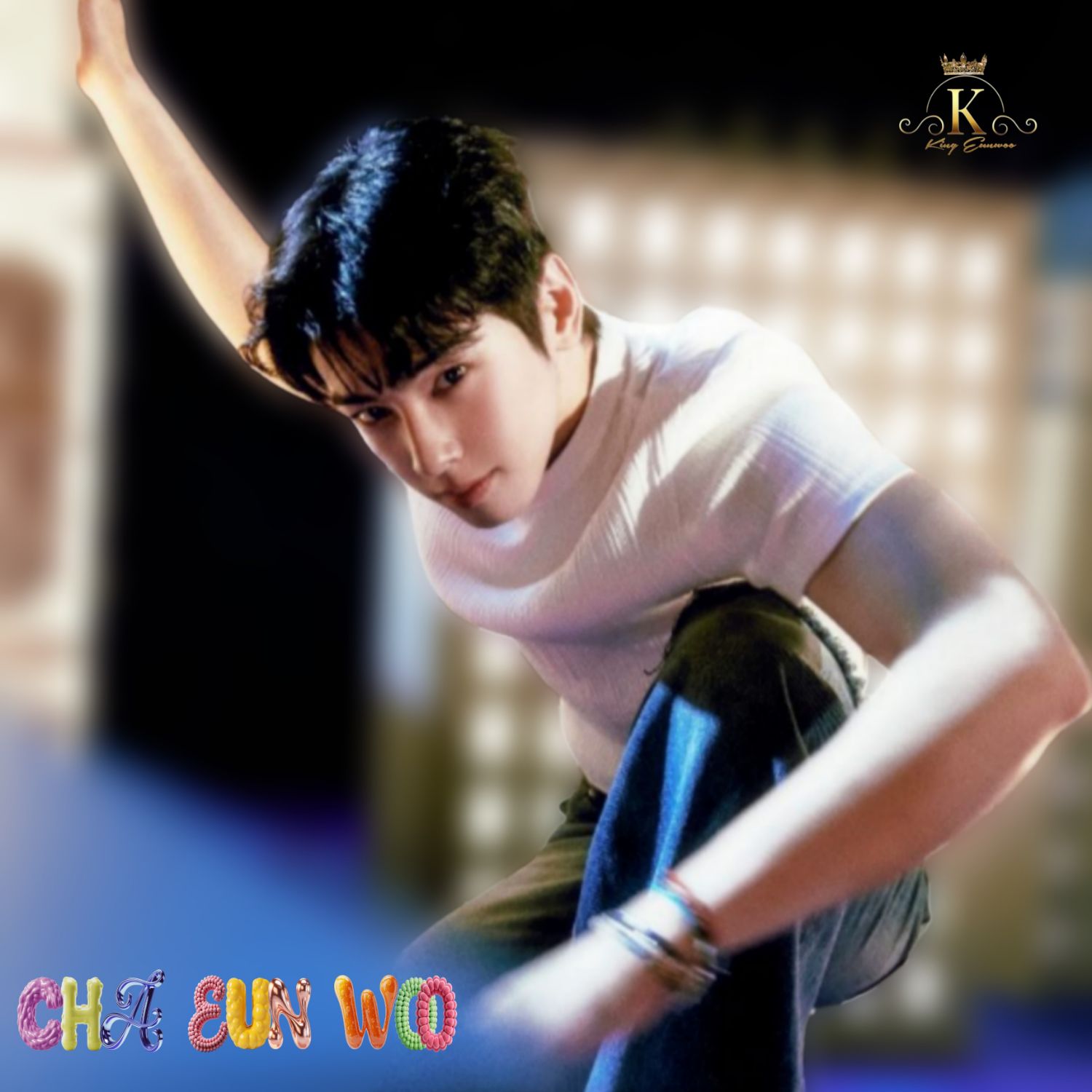 A moment captured by Eunwoo (ASTRO)'s fan