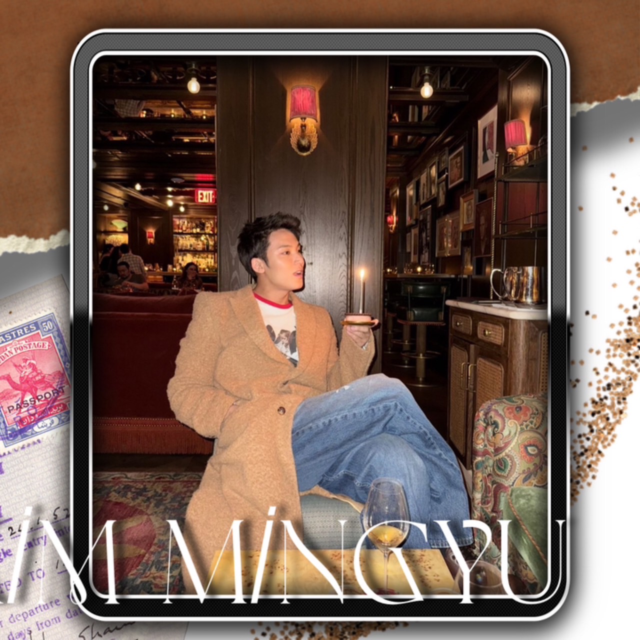 A moment captured by Mingyu (SEVENTEEN)'s fan