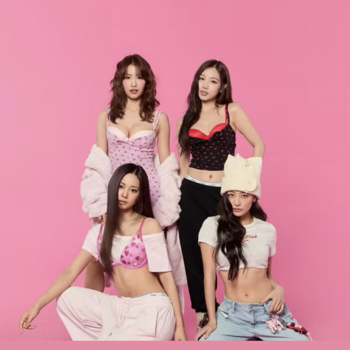 Recent activity shot of TWICE