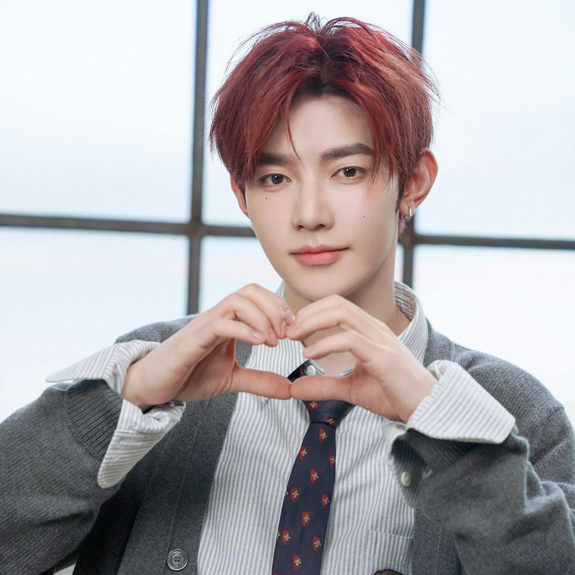 Recent activity shot of Zhang Hao (ZEROBASEONE)