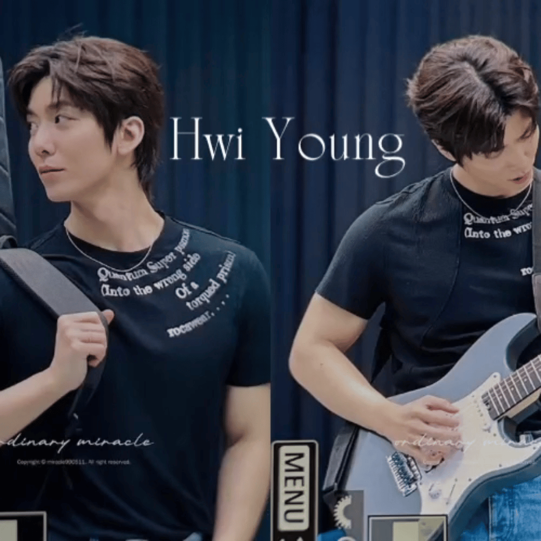 Behind-the-scenes cut of Hwiyoung (SF9)