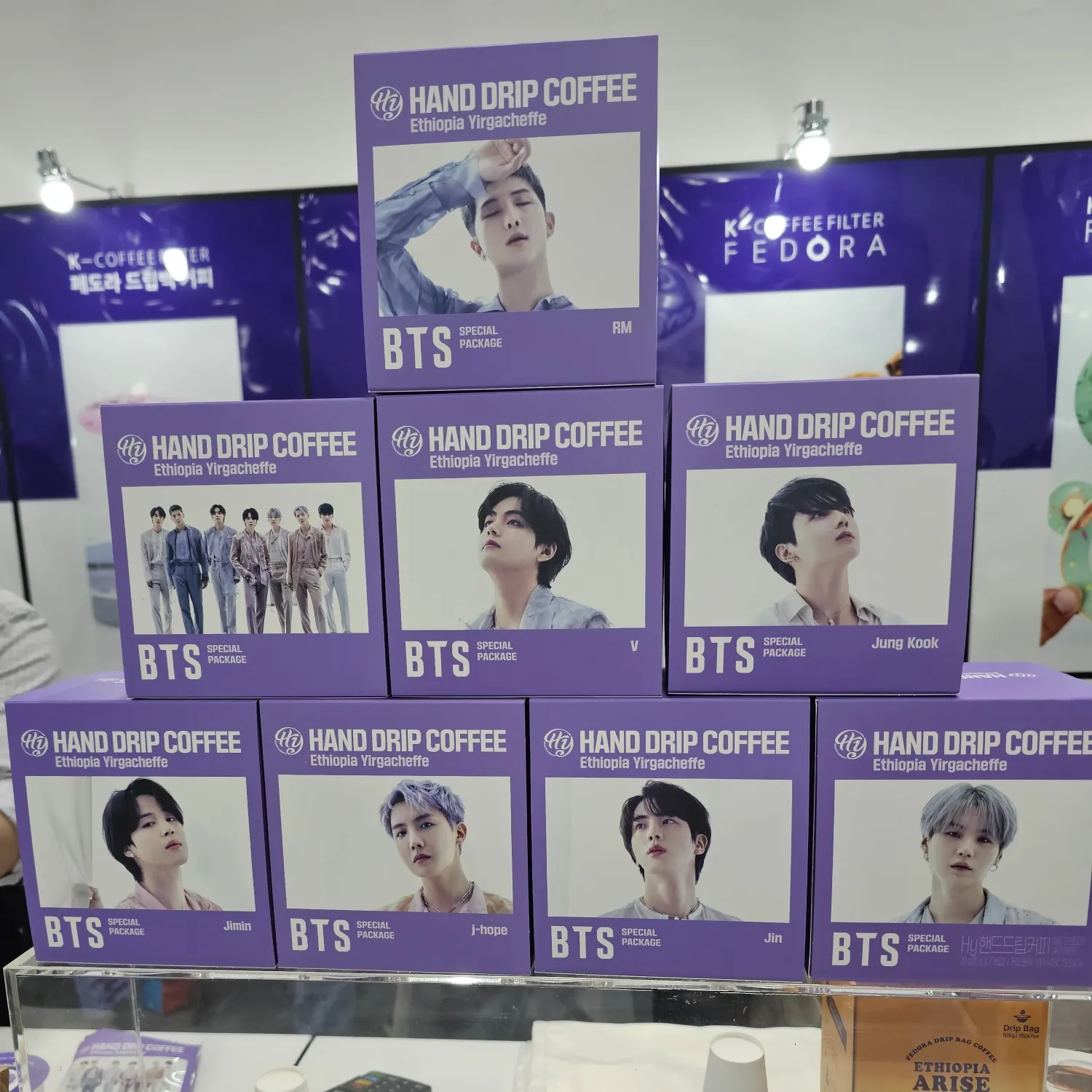 방탄소년단의 비하인드 컷