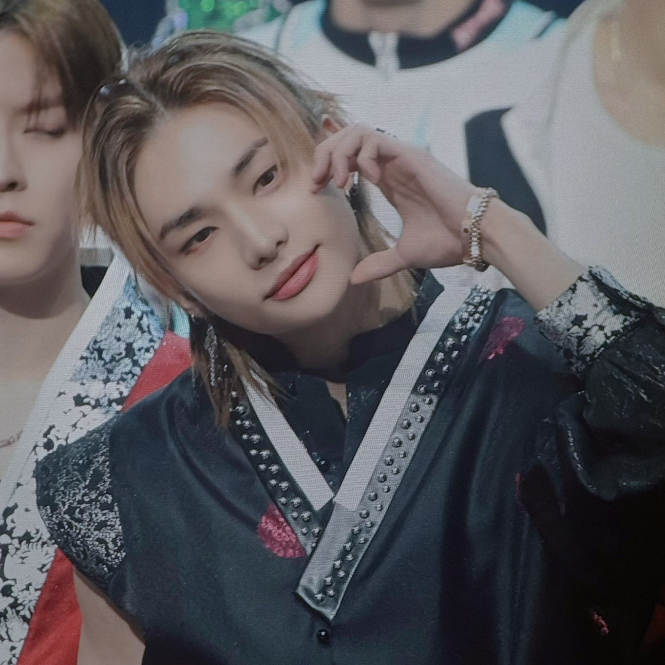 Recent activity shot of Hyunjin (Stray Kids)