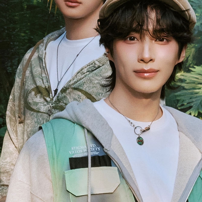 Recent activity shot of Seoho (ONEUS)