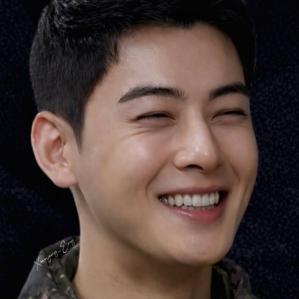 Recent activity shot of Eunwoo (ASTRO)