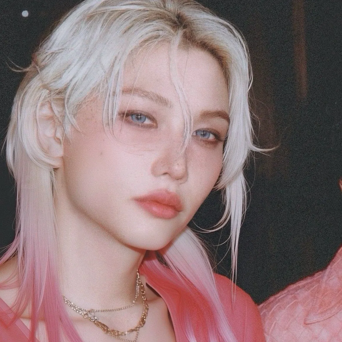 A moment captured by Felix (Stray Kids)'s fan