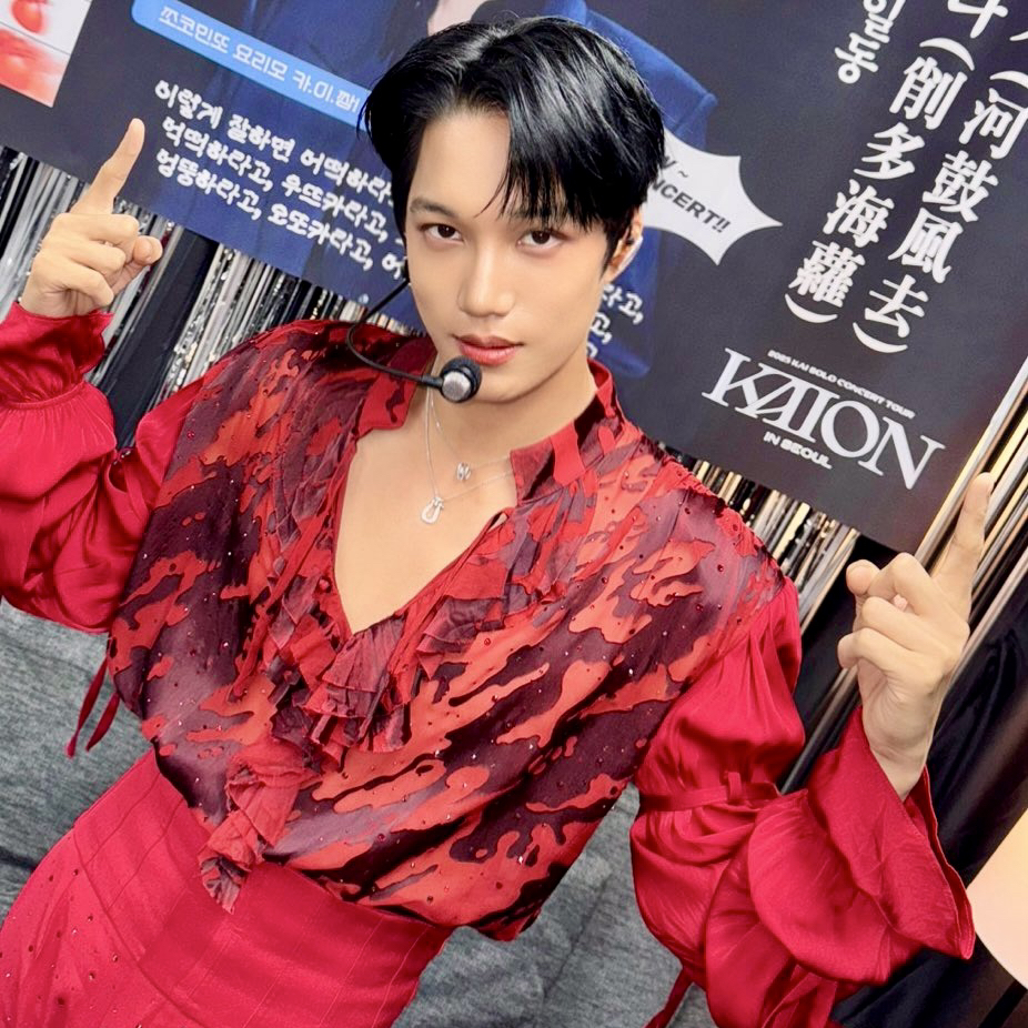 Behind-the-scenes cut of Kai (EXO)