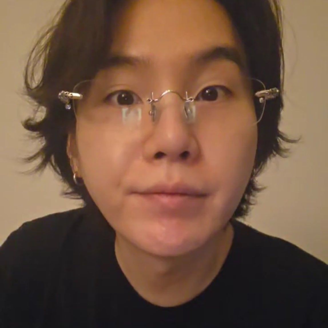 A moment captured by SUGA (BTS)'s fan