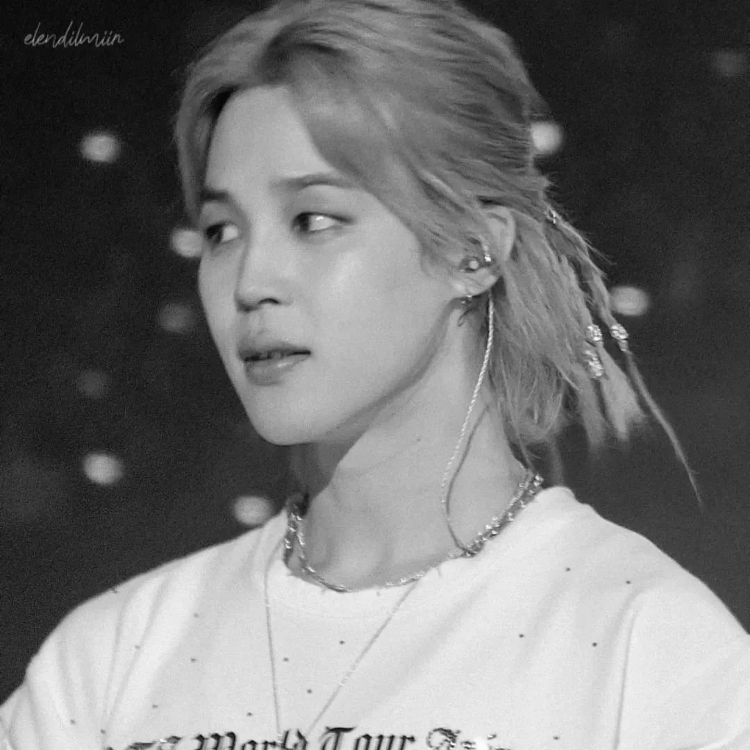 Recent activity shot of Jimin (BTS)