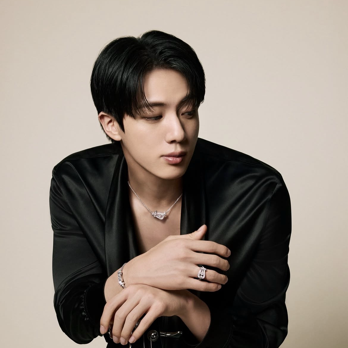 Momen yang diabadikan oleh penggemar Jin (BTS)