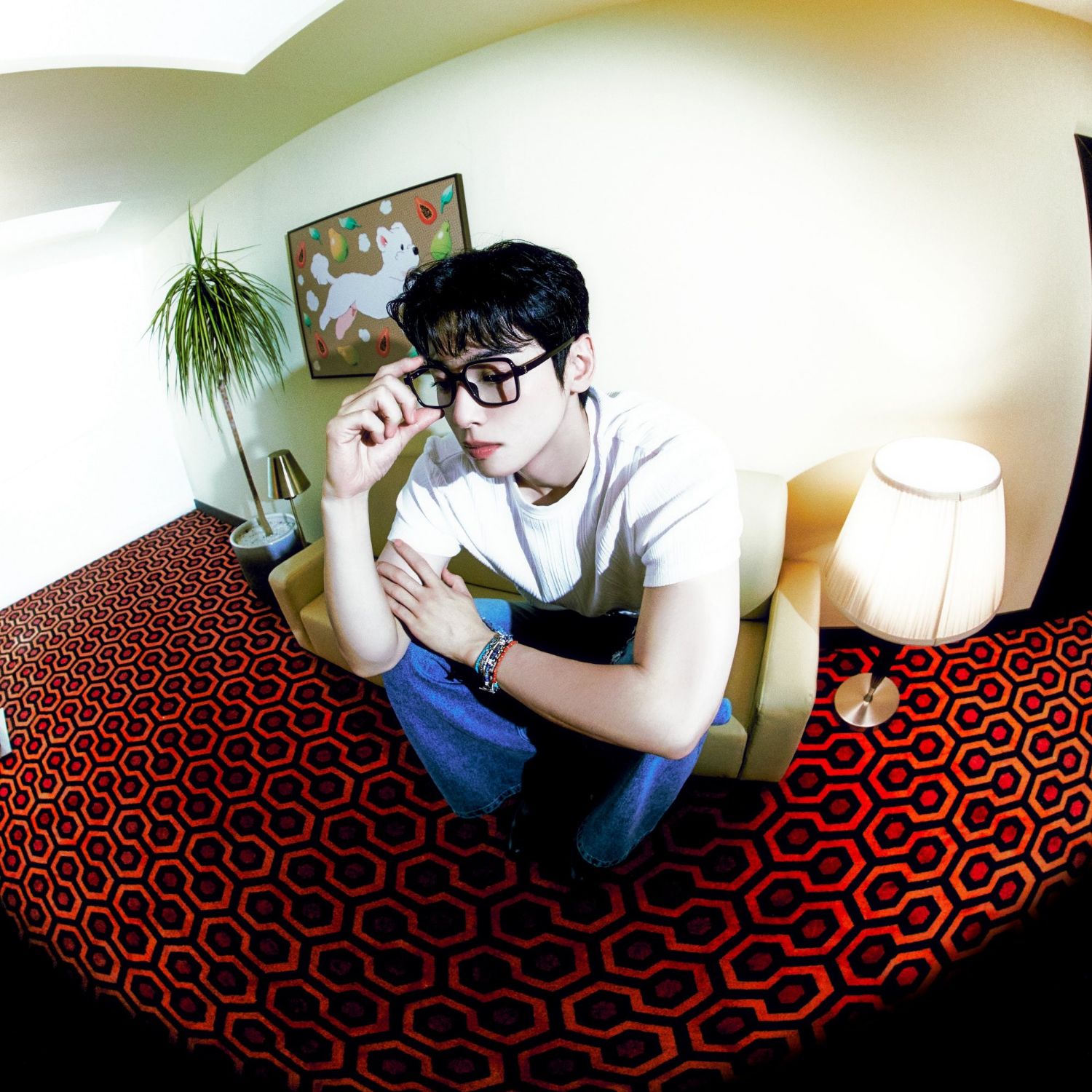 A moment captured by Eunwoo (ASTRO)'s fan