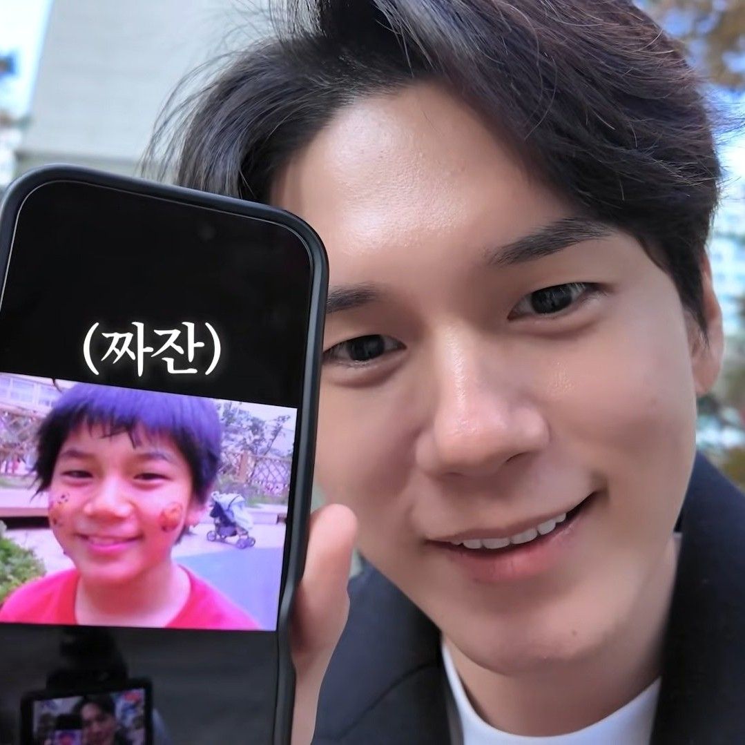 옹성우의 비하인드 컷