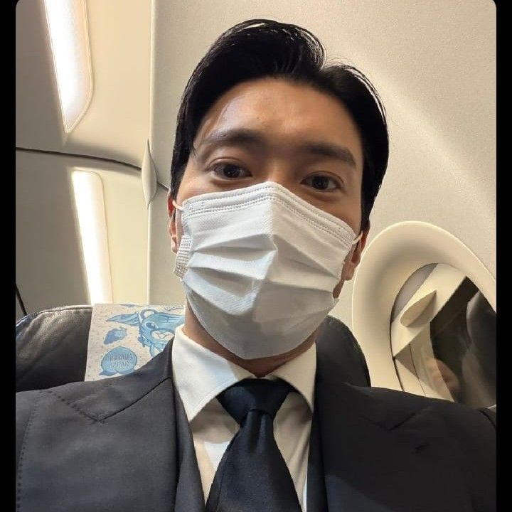 Behind-the-scenes cut of Siwon (Super Junior)