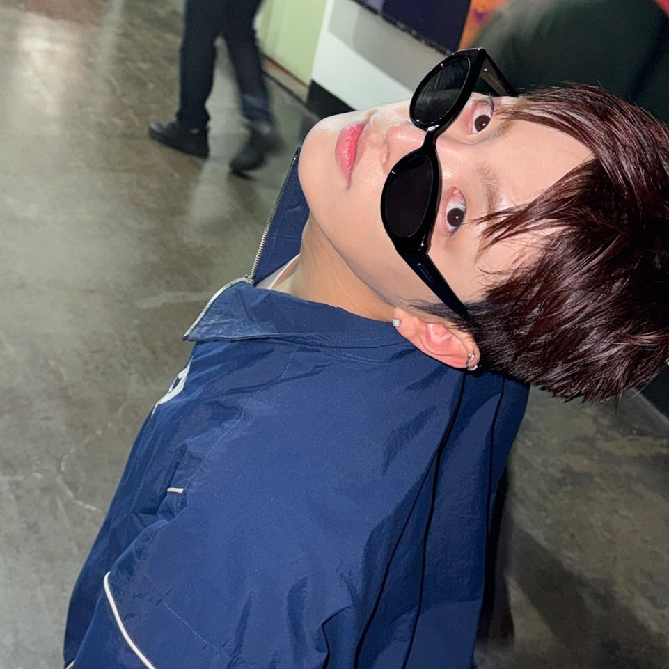 Behind-the-scenes cut of Hongjoong (ATEEZ)