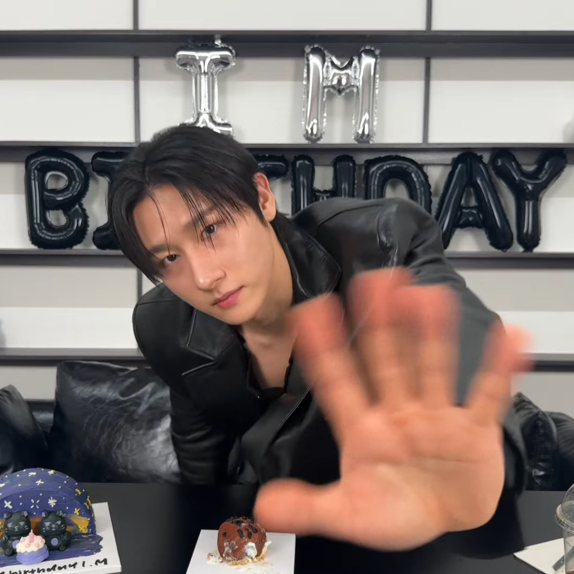 Recent activity shot of I.M (MONSTA X)