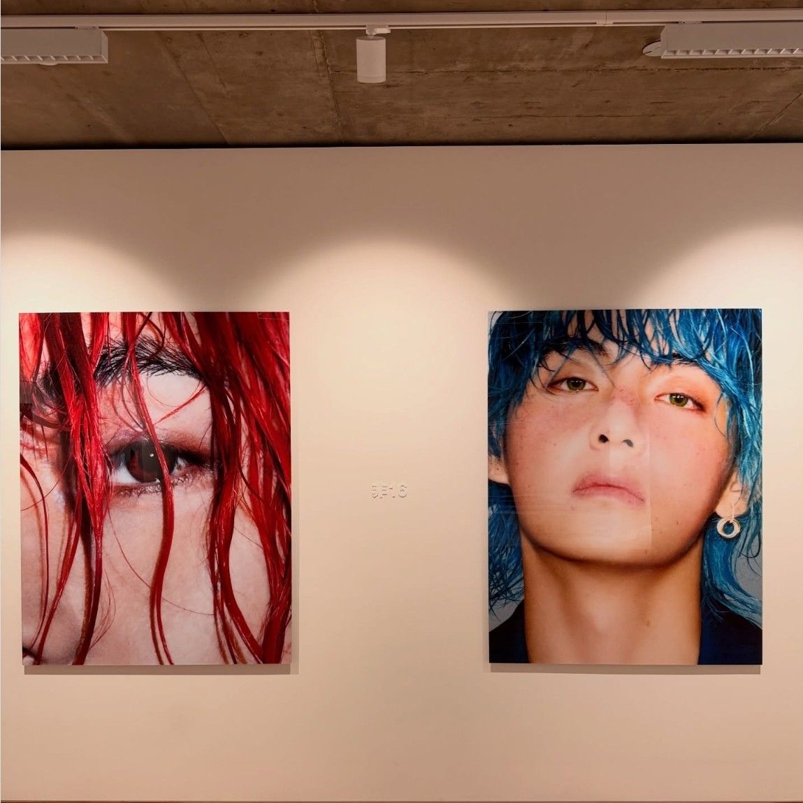 A moment captured by V (BTS)'s fan