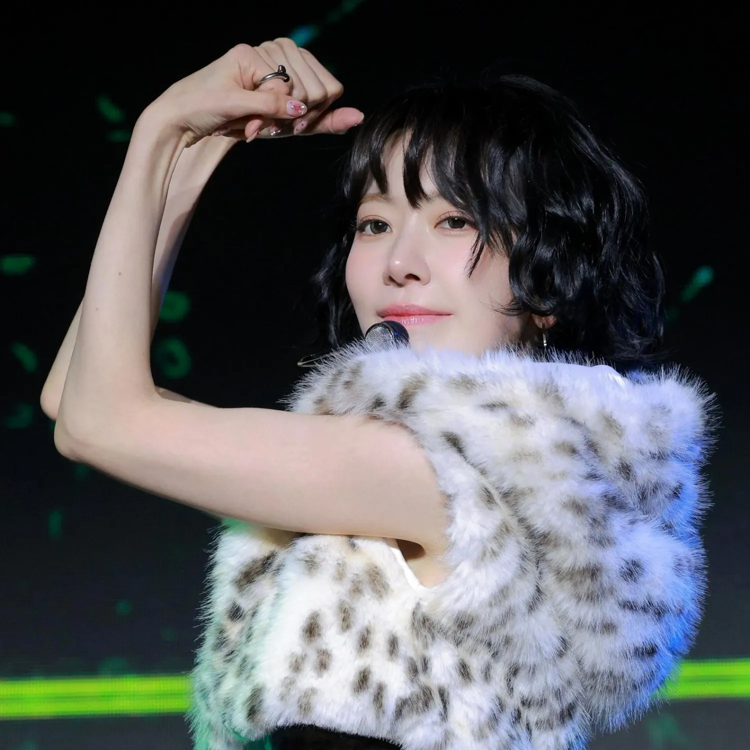 A moment captured by Sakura (LE SSERAFIM)'s fan