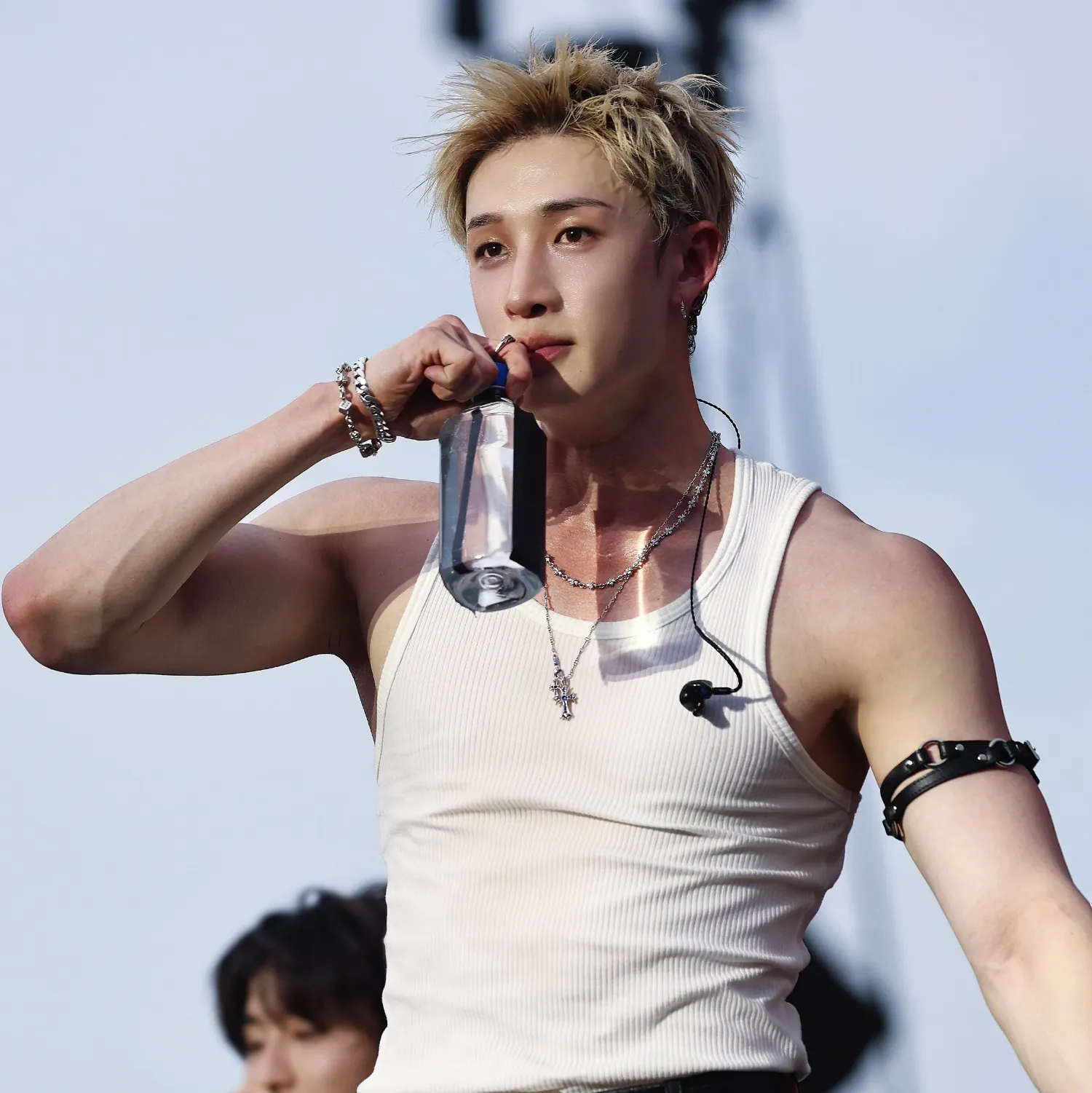 A moment captured by Bang Chan (Stray Kids)'s fan