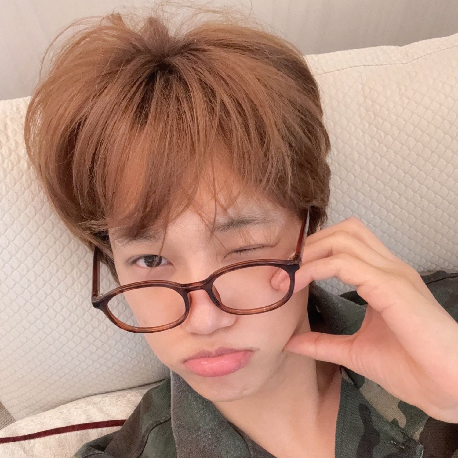 A moment captured by Kai (EXO)'s fan