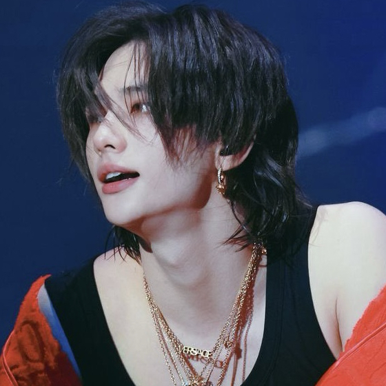 A moment captured by Hyunjin (Stray Kids)'s fan