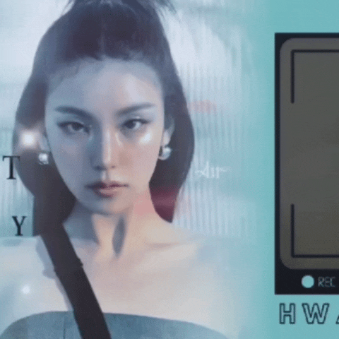 A moment captured by Yeji (ITZY)'s fan