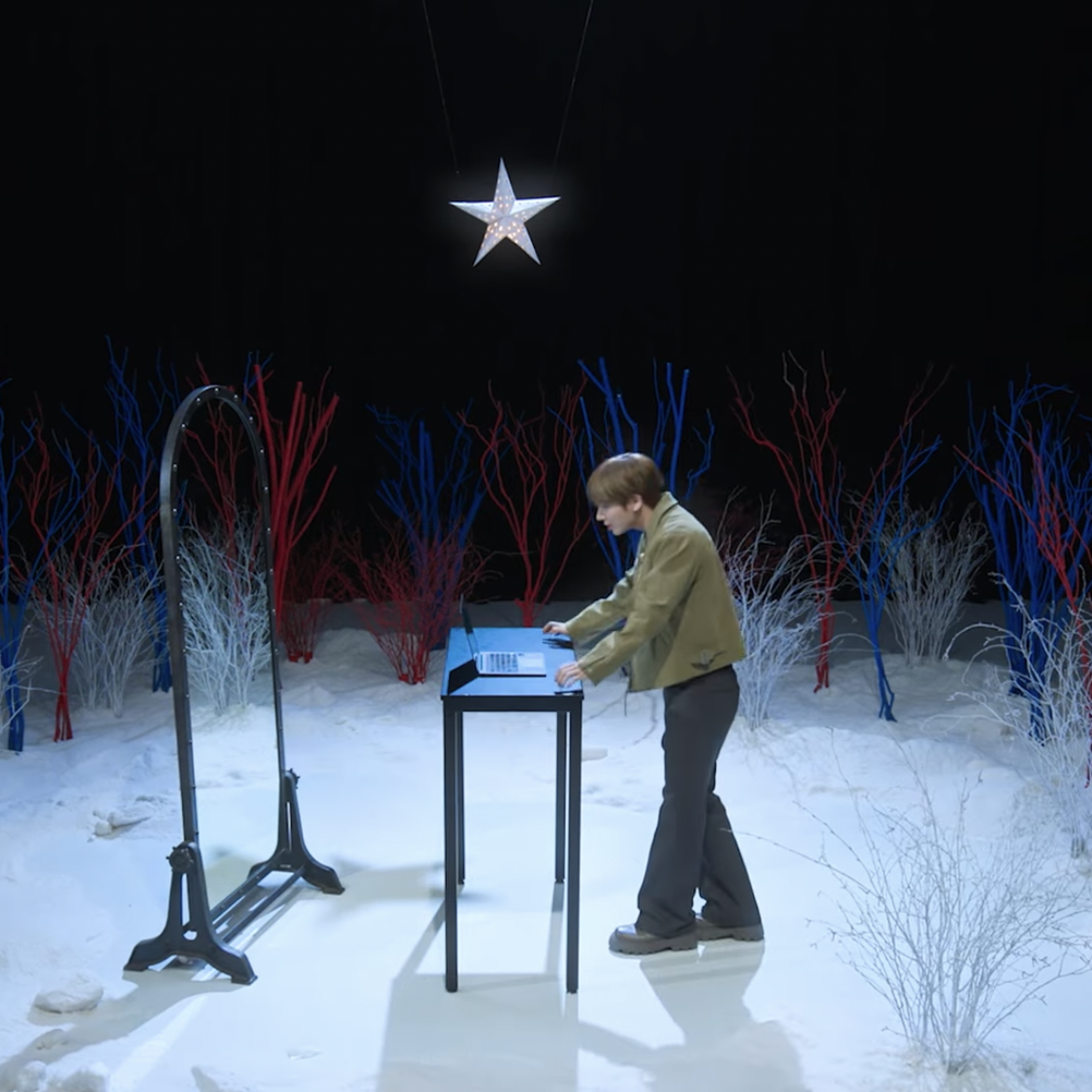 투모로우바이투게더의 비하인드 컷