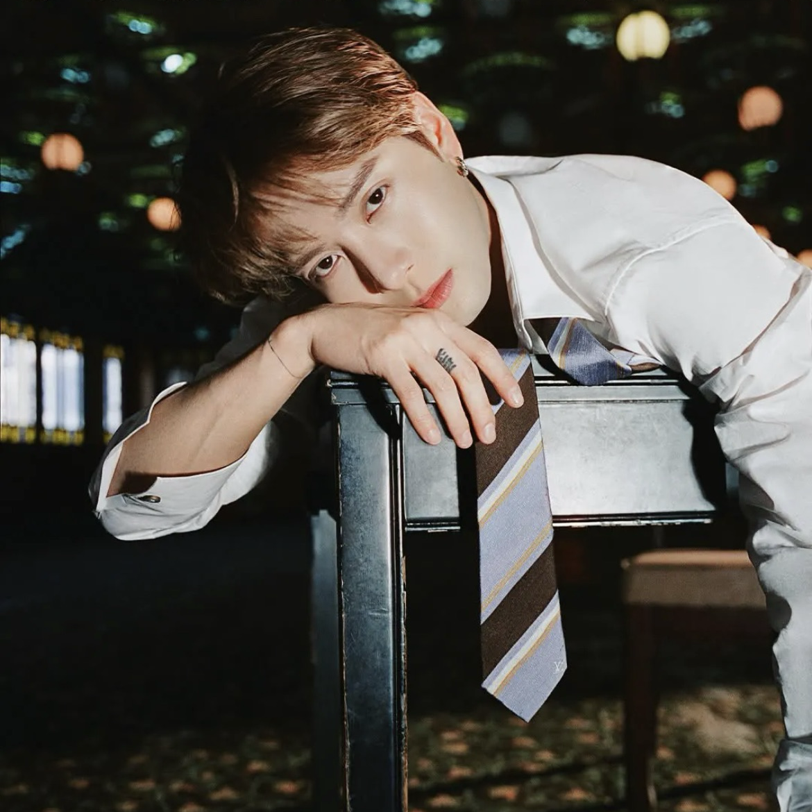 A moment captured by Jackson (GOT7)'s fan