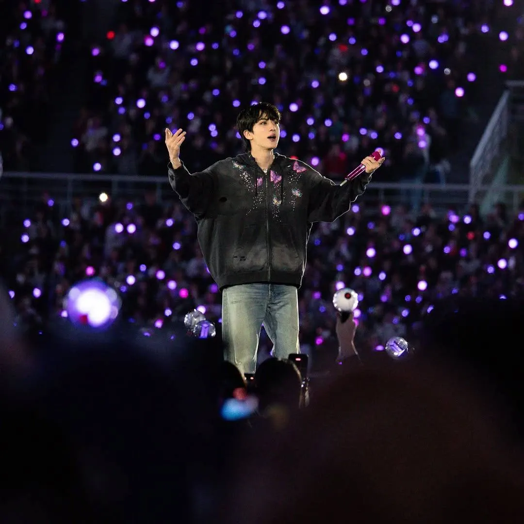 Foto terbaru Jin (BTS)