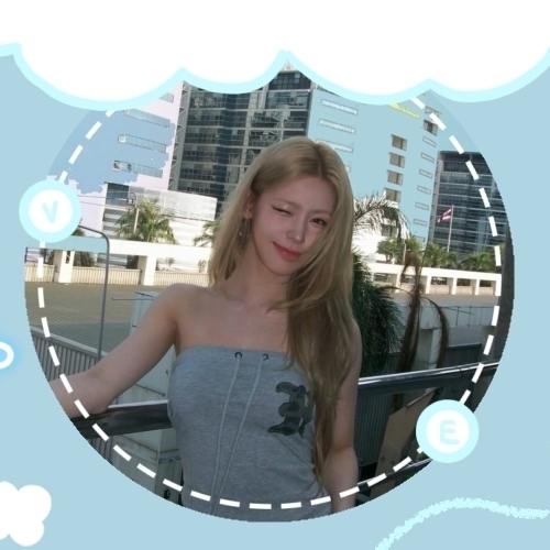 Recent activity shot of Miyeon (i-dle)