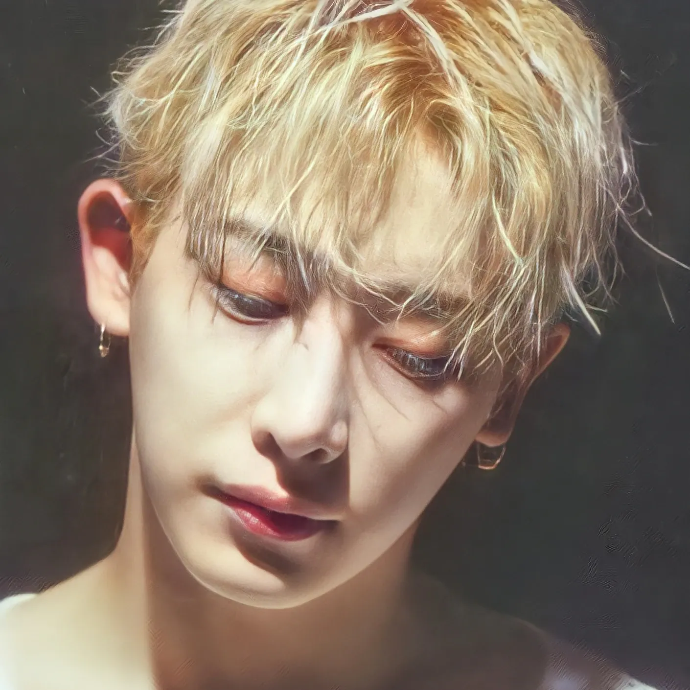 A moment captured by Wonho's fan