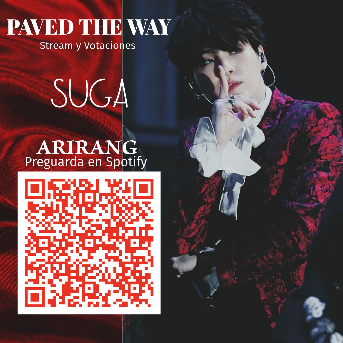 A moment captured by SUGA (BTS)'s fan