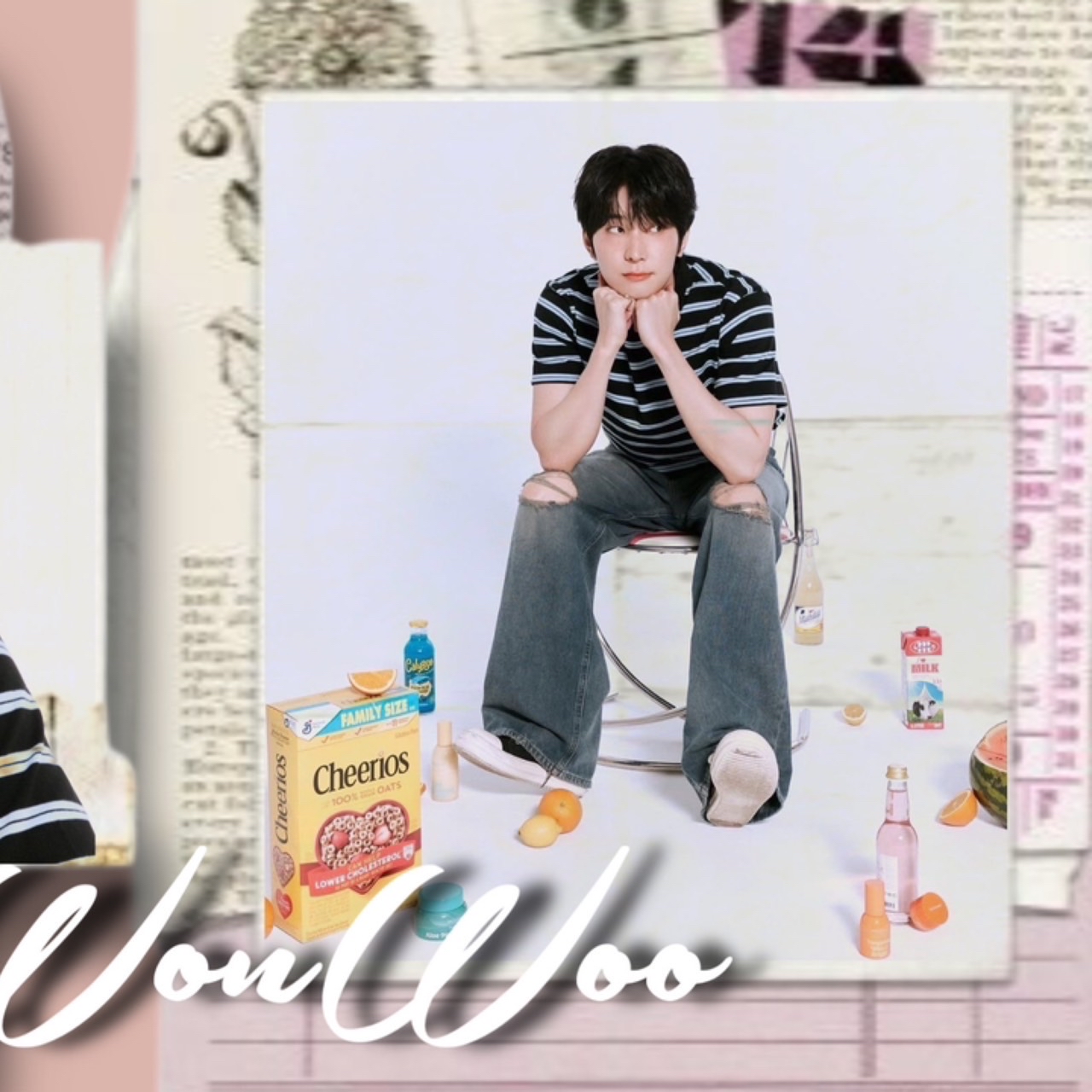 Recent activity shot of Wonwoo (SEVENTEEN)