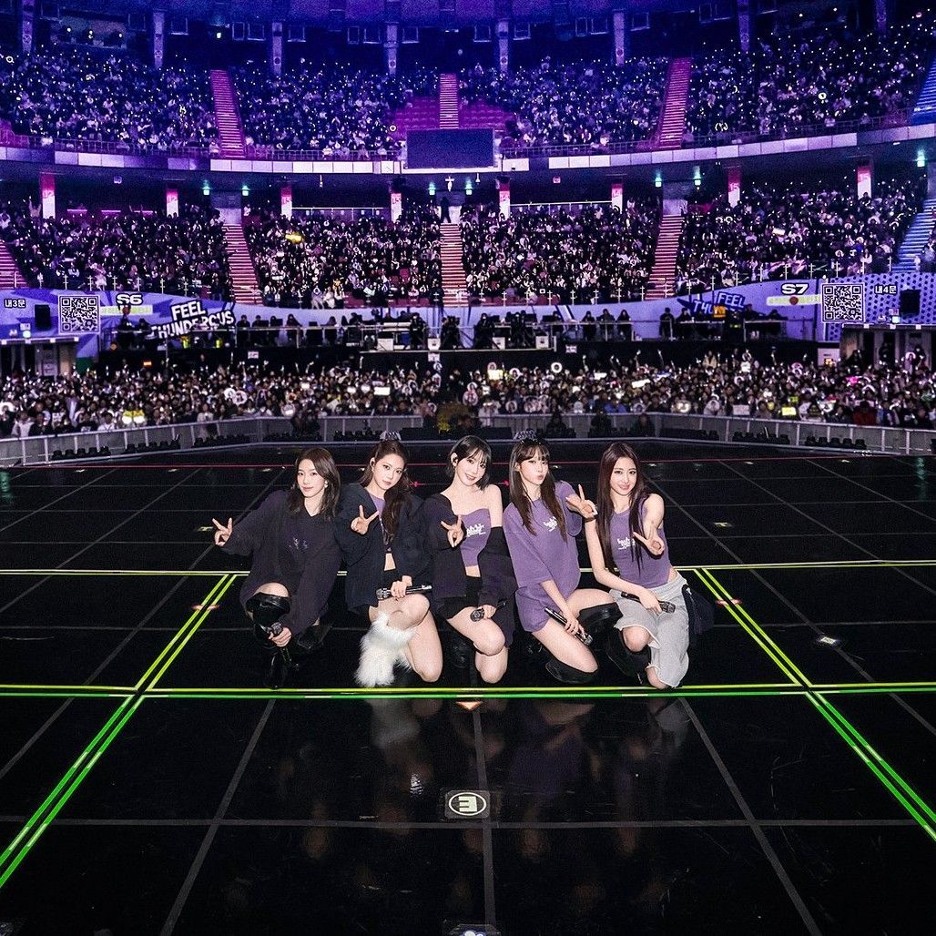 A moment captured by LE SSERAFIM's fan