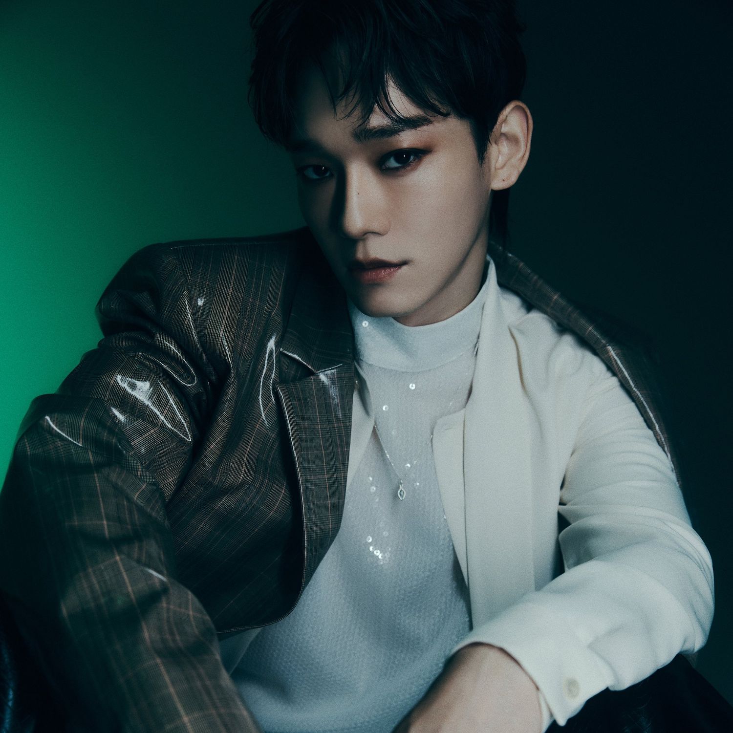Recent activity shot of Chen (EXO)