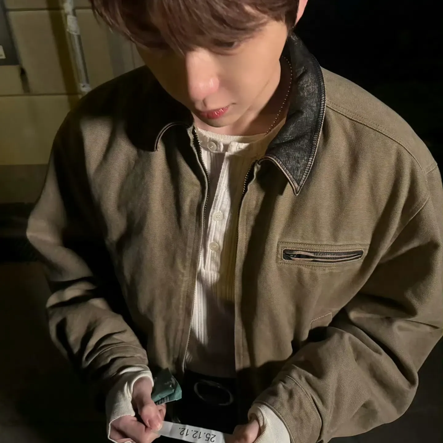 강다니엘의 비하인드 컷