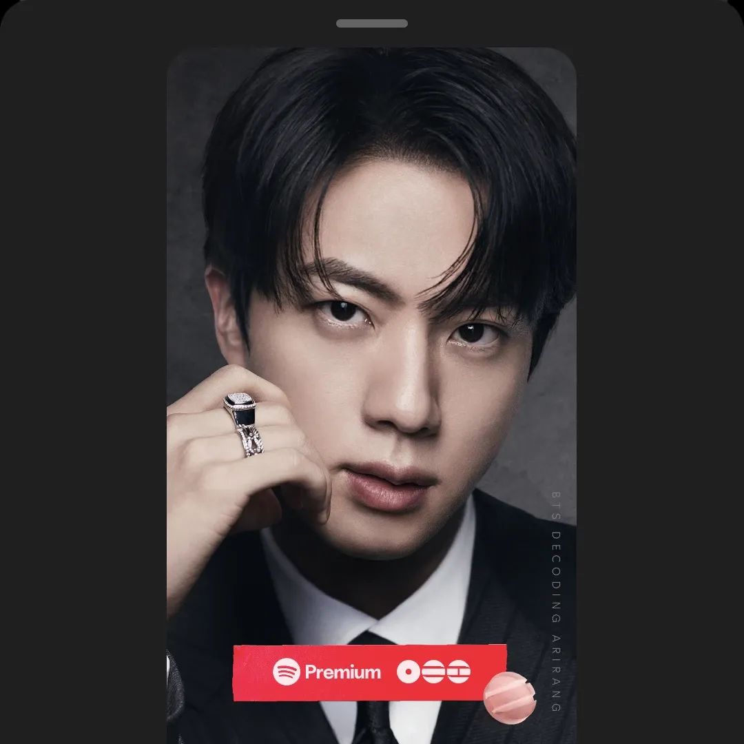 Latest photo of Jin (BTS)