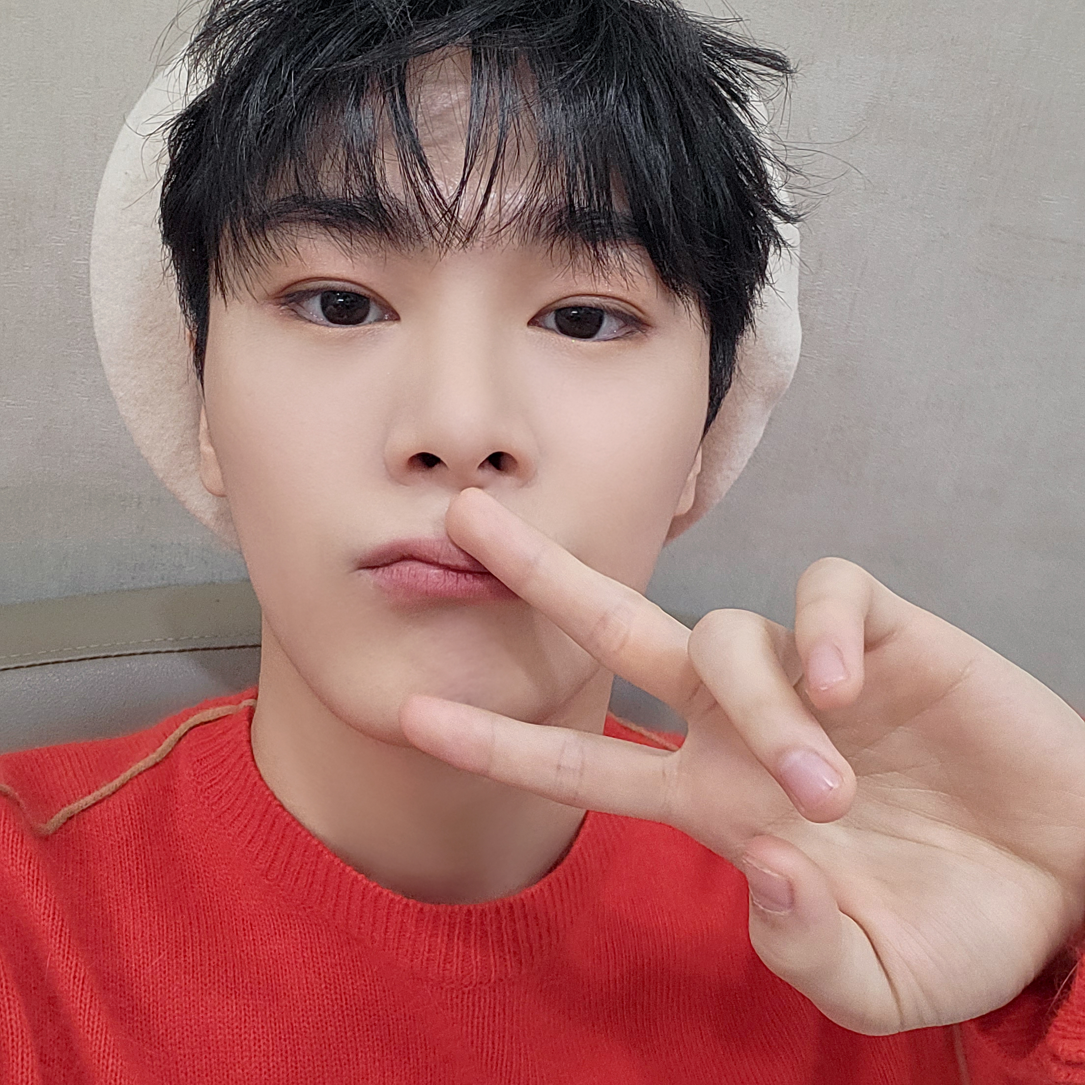 A moment captured by Moonbin (ASTRO)'s fan