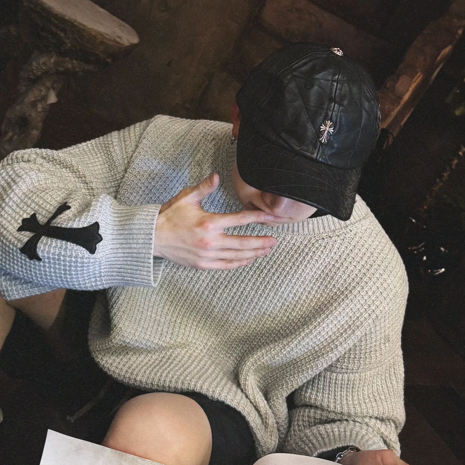 A moment captured by Bang Chan (Stray Kids)'s fan