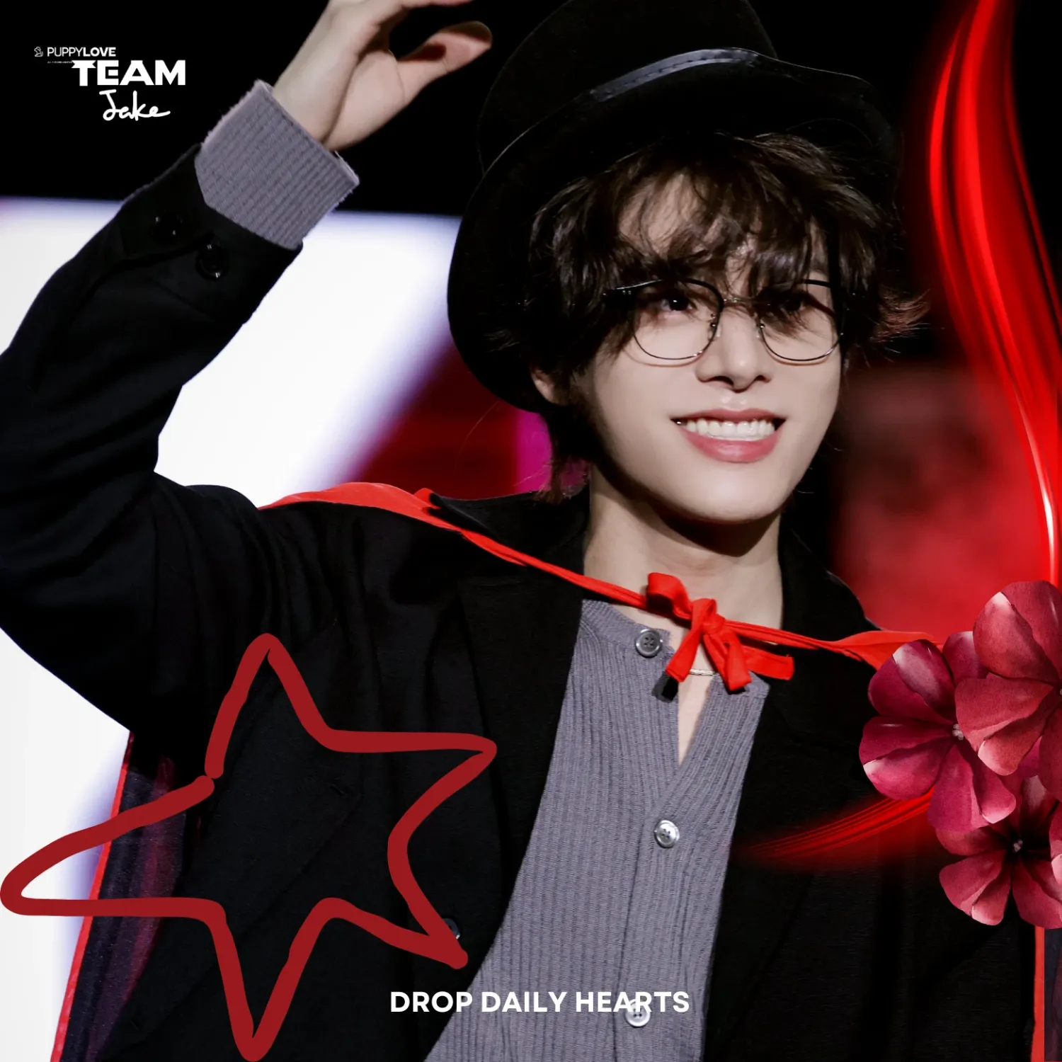 A moment captured by Jake (ENHYPEN)'s fan