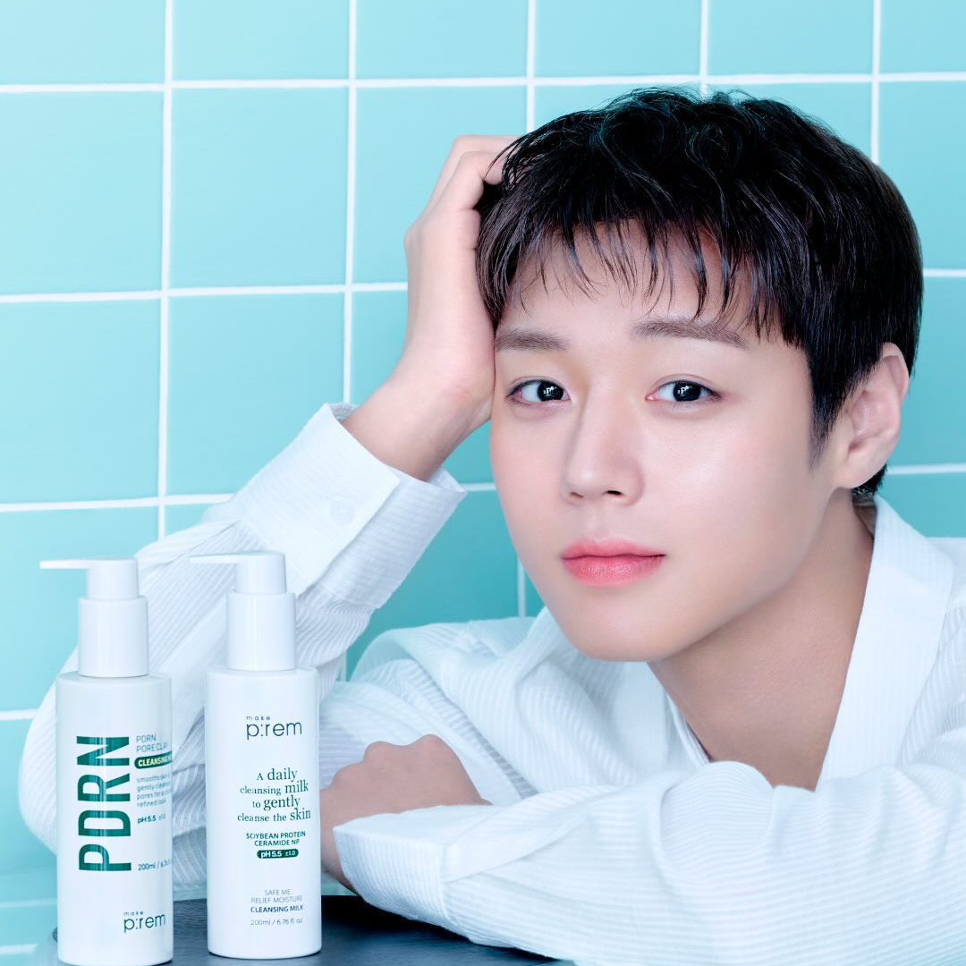 Behind-the-scenes cut of Park Jihoon
