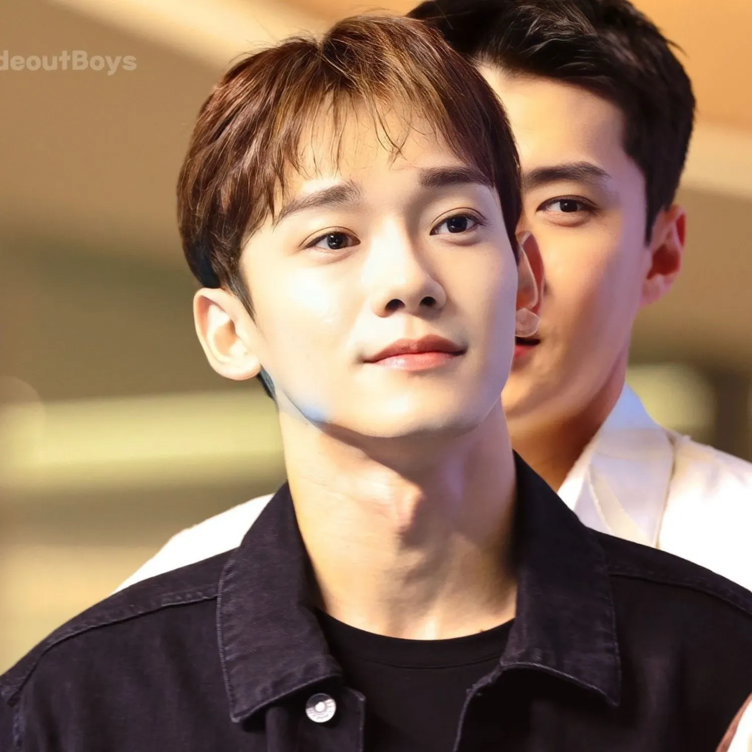 Recent activity shot of Chen (EXO)